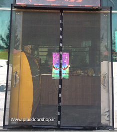 پرده توری پشه بند مگنتی